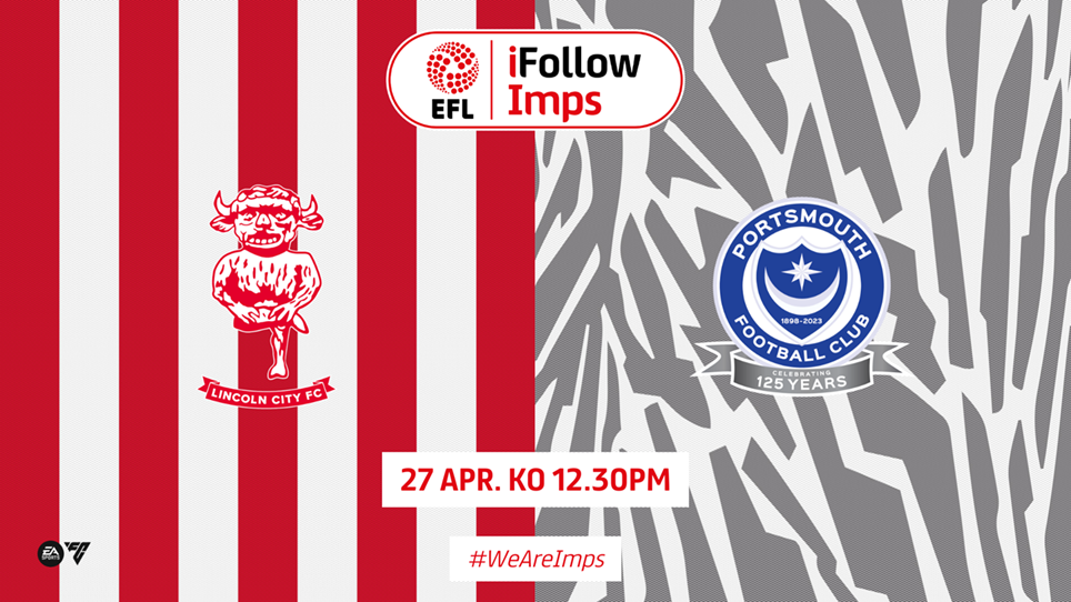 Sold out Portsmouth fixture available on iFollow Imps